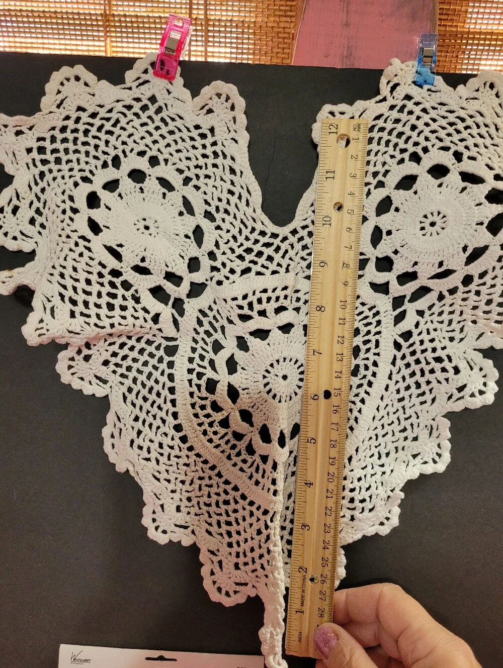 Bundle Of Crochet Items Collars And Tatted Lace See Description (1580)